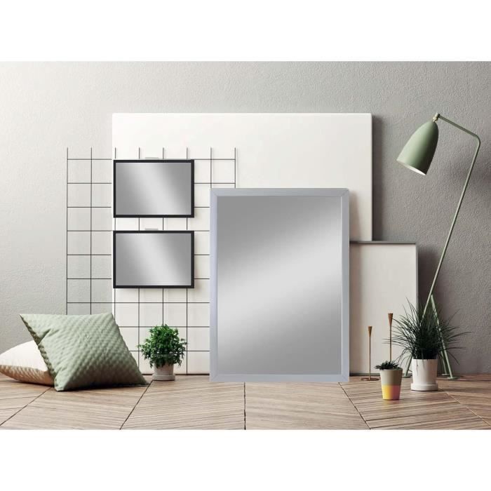 Miroir Mural Face De Lune Doré - 22x22 Cm, Acrylique - Style Rétro Années 90 - Pour Salle De Bain, Chambre, Déco Vintage