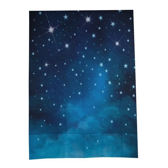 5x7ft Soiree Ciel Bleu Photographie Decors Sans Rides Fantaisie Etoiles Fond Pour Enfants Anniversaire Photo Studio Cdiscount Appareil Photo