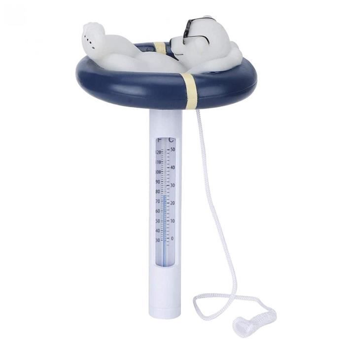 Thermomètre De Bain Pour Bébé - Ours Flottant Avec Affichage LED Couleur - Pour Piscine, Spa, Douche - Sécurité Et Jouet