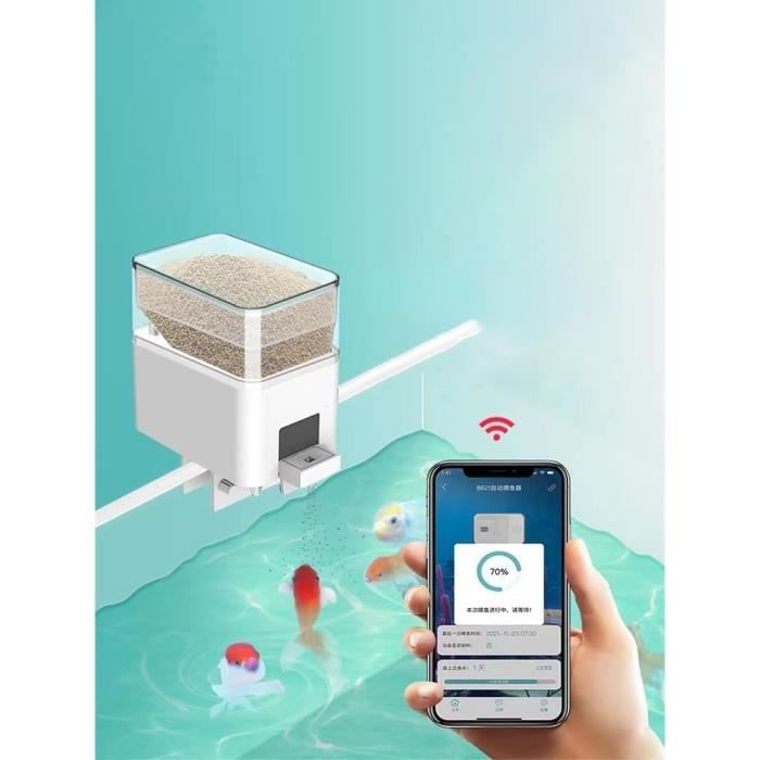 Distributeur automatique de poissons, Wifi à distance Chargeur — free download