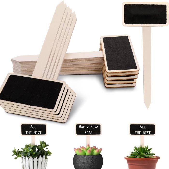 30 Étiquettes Pour Plantes En Métal Type L - Marqueurs De Jardin Durables