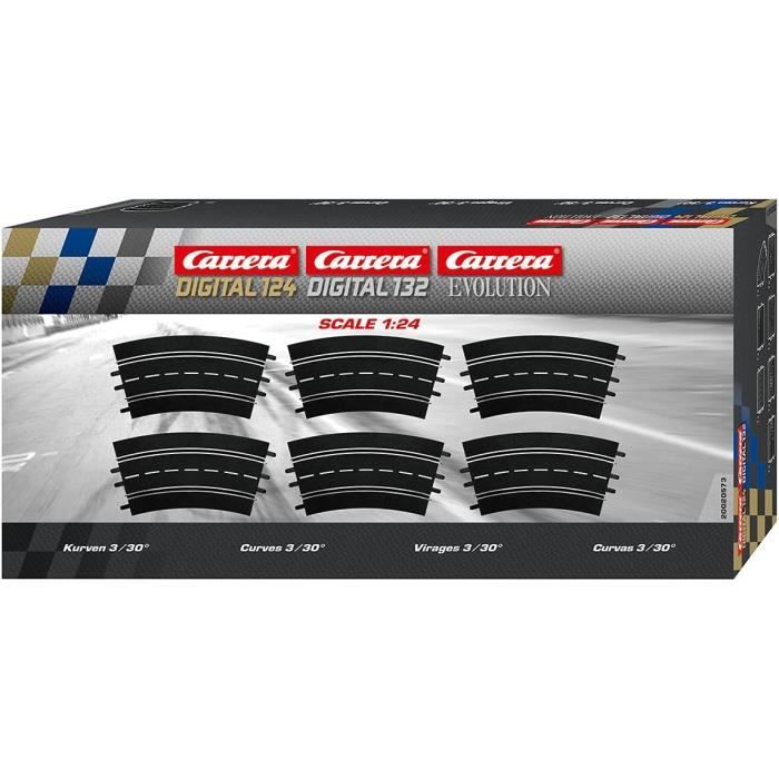 Carrera Evolution 10 Frotteurs Doubles – 20020365 – Analogique 1/32 – Pour Voitures Post-2007