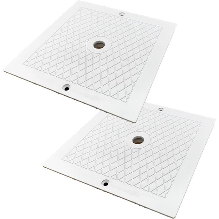 2 Couvercles Écumoire 25,4cm Pour Hayward SPX1082E, SP082, 1083-1086 - Compatible Piscine - Anti-Débris
