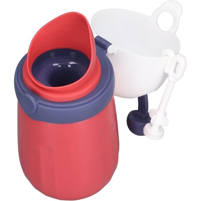Urinoir Enfant Garçon Fille Portable Bébé Enfant Toilettes d'Urgence pour  Camping Voyage Apprentissage pour Uriner(Red)