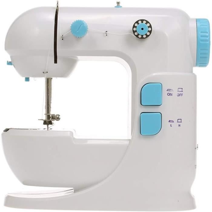 Mini Machine à Coudre Portable Manuelle - Kit Avec 64 Bobines De Fil, Parfaite Pour Les Retouches Rapides