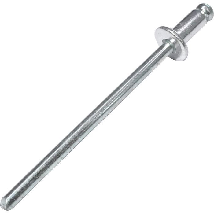P 100 Rivet C48093 - Lot De 100 Rivets Aveugles Standard Ø3X6Mm Aluminium-Acier ...