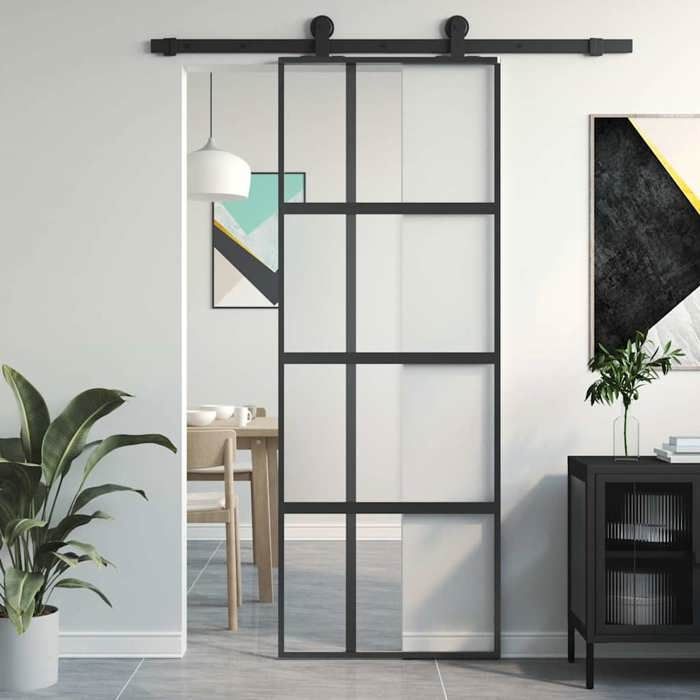 Porte coulissante vidaXL 90x205 cm - vue 2