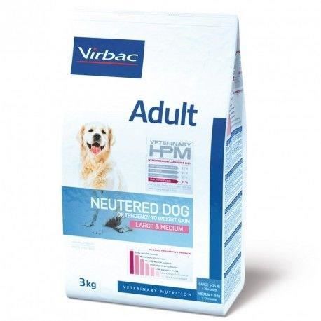 Croquettes - VIBRAC - Veterinary HPM Neutered - 3 kg - Pour chien adulte - Contrôle du poids