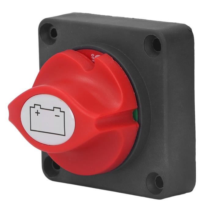 Interrupteur De Batterie Principal 12V 20701 - Coupe-Circuit Avec Contacts Cuivre