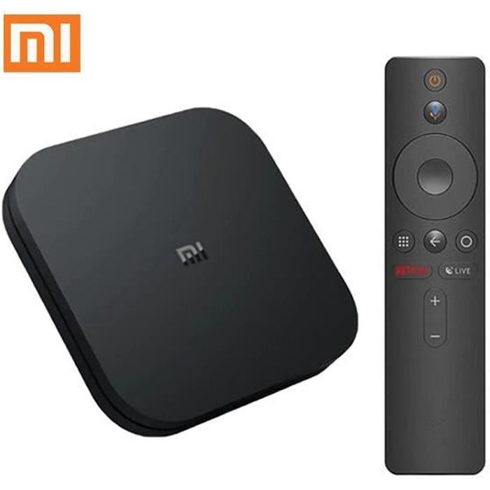 Xiaomi Mi Tv Box S Android 8 1 Tv 4k Hdr Acces Direct Netflix Multimedia Media Bluetooth Wifi 2 Go 8 Go Eu Plus Box Multimedia Avis Et Prix Pas Cher Cdiscount