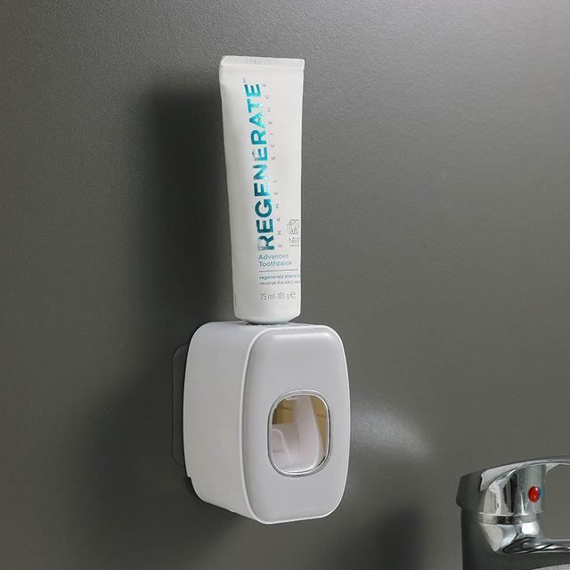 Porte-Brosses à Dents MaxHold Double - Avec 2 Gobelets - Ventouses Puissantes - Acier Inoxydable - Sans Perçage