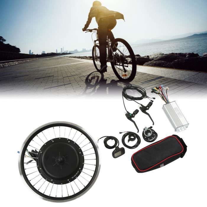 Kit de roue de vélo électrique Kit de vélo électrique 48V 1000W contrôleur de moteur de roue avant panneau de frein RN055