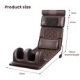 Full Body Mat, Vibrating Massage Mat With 10 Motors, For Relaxing The Back, Waist, And Legs_voghion.com