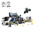 LEGO® 60418 City Le Laboratoire de Police Scientifique Mobile, Jouet de Quad, Cadeau Enfants Dès 7 Ans, et Minifigurines-1