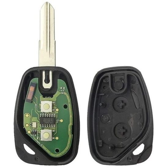 Clé Vierge électronique ID46 Programmable Pour Peugeot 406, 607, 806… - Avec Lame NE78, Télécommande 433 MHz