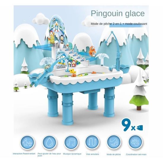 Jeu de pêche magnétique interactif pour enfants - MARSEE - Pingouin  électrique - 12 pièces - Mixte - Multicolore - Cdiscount Puériculture &  Eveil bébé