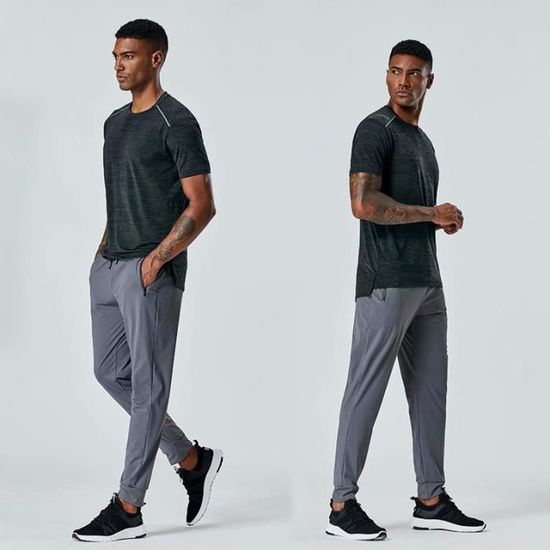 Pantalon De Jogging Homme Decisive Fitness – Coton, Poches Zippées, Pour Gym, Running, Sport