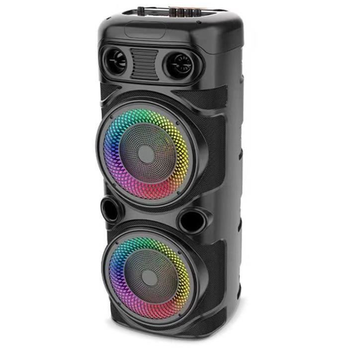 Enceinte Karaoké lumineuse - INOVALLEY - KA123-XXL - Bluetooth V5.0 ...