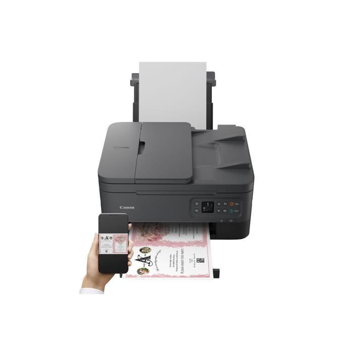 Imprimante Multifonction - CANON PIXMA TS7450a - Jet d'encre bureautique et  photo - Couleur - WIFI - Noir - Cdiscount Informatique