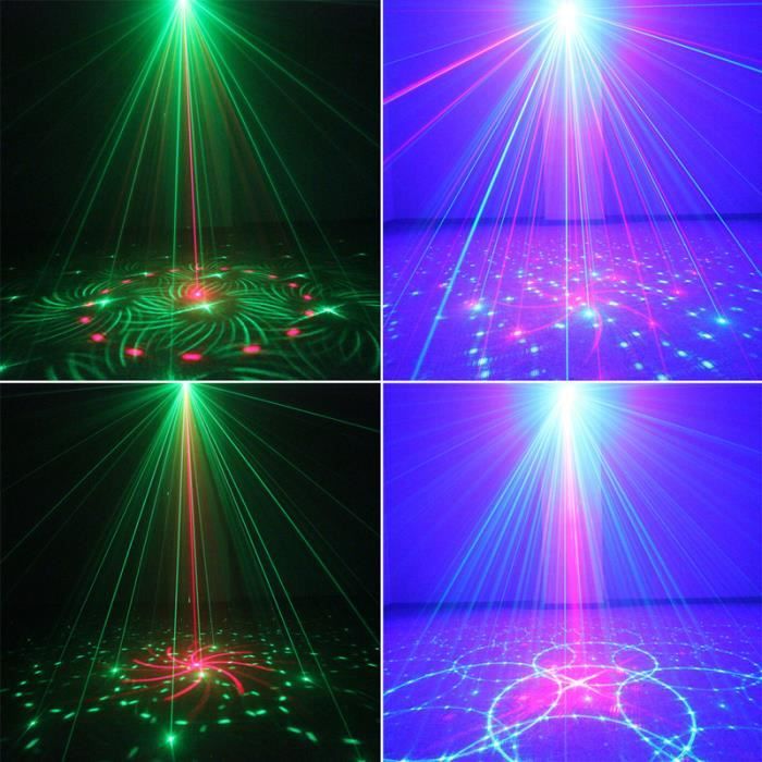 Bar Party Disco Lumière Laser RVB Pleine Couleur Lumière DMX DJ