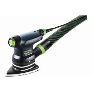 Ponceuse Triangulaire JELLAS 220W - 13500 Tr/min - Avec Aspiration Poussière Et 16 Papiers Abrasifs