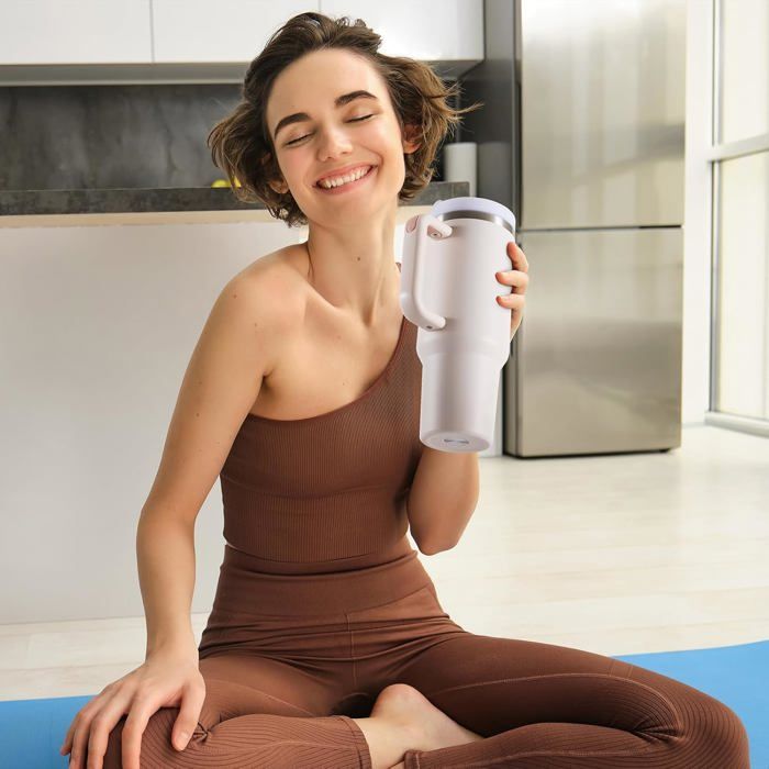 Lot De 100 Gobelets Isothermes En Carton, 250 Ml, Avec Couvercle, Pour