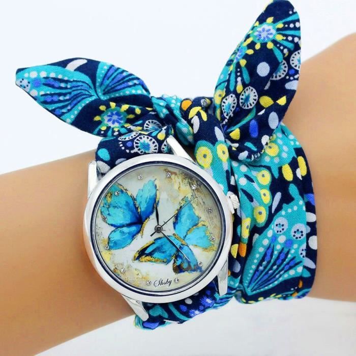 Montre silver femme best sale