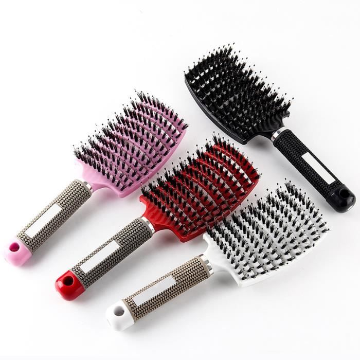 Brosse Bébé En Poils De Chèvre Doux Et Bois - Pour Nouveau-Né Et Enfant - Idéal Cadeau Baby Shower
