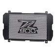 Accessoires de moto Protection de grille de radiateur Garde de protection en acier inoxydable pour Kawasaki Z900 2017 2018 2019 Noir-3