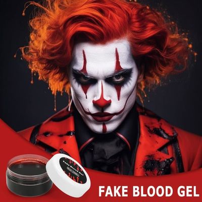 Kit Maquillage Halloween Professionnel Noir Et Blanc – 2 Pots 60g (30g Noir + 30g Blanc) Avec 2 Pinceaux – Pour Peinture Visage/Corps – Enfant Adulte – Cosplay, Carnaval
