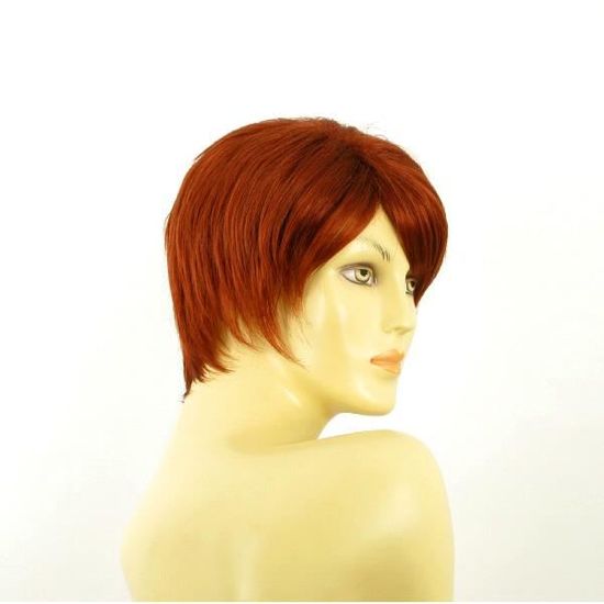 perruque rousse carré