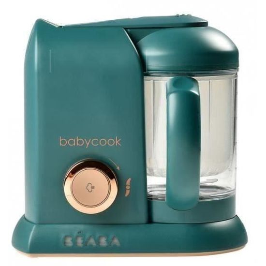 Beaba Babycook Solo Robot Bebe 4 En 1 Mixeur Cuiseur Pine Green Cdiscount Puericulture Eveil Bebe