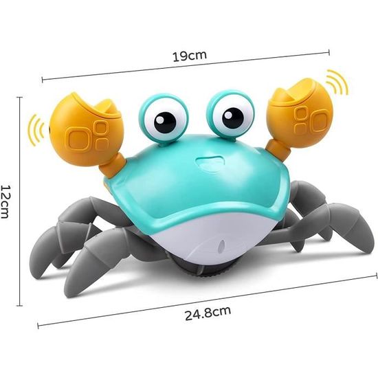 Jouet Crabe - Non spécifié - Crabe qui marche - Lumières LED - Musique - Sécurité enfant - Jeux - Jouets