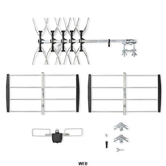 Antenne Tv Pour Exterieur Gain Max 12 Db Uhf 470 790 Mhz Antenne Rateau Avis Et Prix Pas Cher Cdiscount