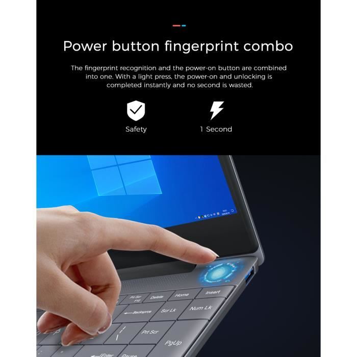 Ordinateur portable KUU K2 PC Laptop 8Go 512Go3