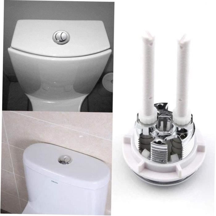 Vanne d'entrée de toilette réglable Vannes de chasse d'eau Citerne de  toilette Rince Chasse d'eau Vanne à bouton-poussoir