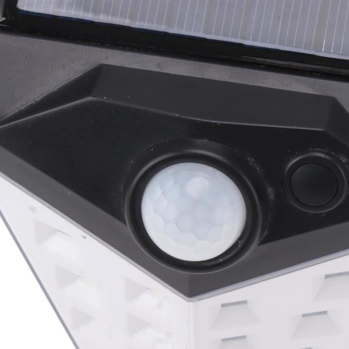 106 LED Lampe Solaire Extérieur, IP65 Étanche Applique Eclairage Exterieur  Solaire Sécurité Avec Detecteur de Mouvement 3 [278] - Cdiscount Maison