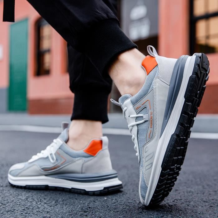 Baskets Homme Fashion Chaussures Sport Sneakers Dessus