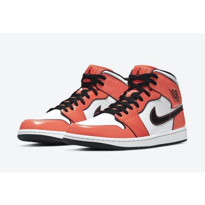 Basket Air-Jordan Mid Turf Orange Femme et Homme SOMEETPRO