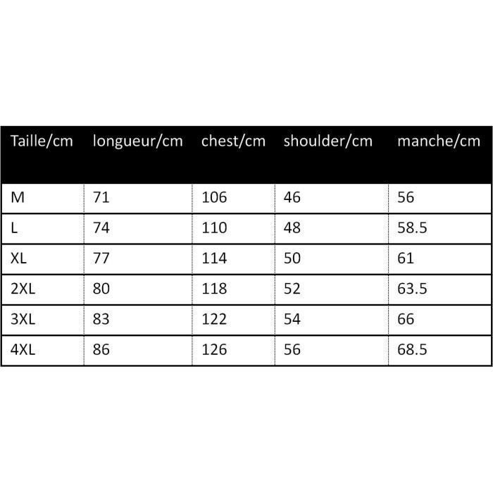 Parka Manteau Homme à Capuche Hiver Veste Marque Lux Chaud