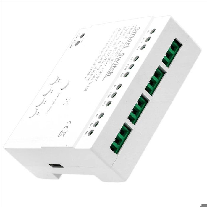 4X Module de Commutation Intelligent Tuya ZigBee à 4 Canaux RF433 ...