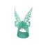 Rond De Serviette Mariage Bapteme Papillon Chic Turquoise 12 Pc
