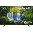 TCL 55B615 - TV LED UHD 4K 55" (140cm) - Android TV - Dolby Audio - 3xHDMI, 2xUSB-0