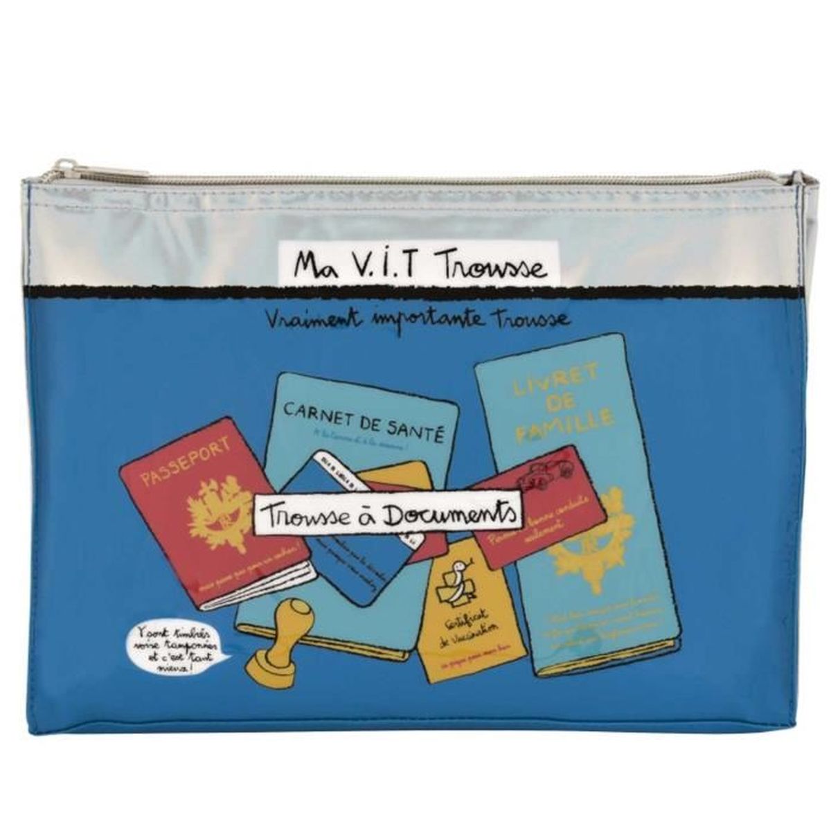 Trousse De Rangement Vit à Documents Passeport Livret