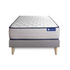 ACTISOM Ensemble matelas Latex et Mémoire de forme ACTILATEX FORM 80x190 cm 5zones de confort + sommier KIT