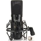 WOODBRASS Bird UM1 Noir - Microphone USB Cardioïde à Condensateur PC / Mac pour Enregistrement Home Studio Mao Streaming Podcast