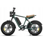 ENGWE M20 - Vélo Électrique 20" - Autonomie 75km - Batterie 48V13Ah - Tout suspendu - Shimano 7 vitesses - VTT fat bike, Vert