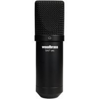 WOODBRASS Bird UM1 Noir - Microphone USB Cardioïde à Condensateur PC / Mac pour Enregistrement Home Studio Mao Streaming Podcast
