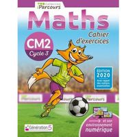 Maths CM2 iParcours. Cahier d'exercices, Edition 2020