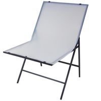 DynaSun ST60100 Table Pliable Portable plexiglas Shooting avec cadre en aluminium 60x100cm